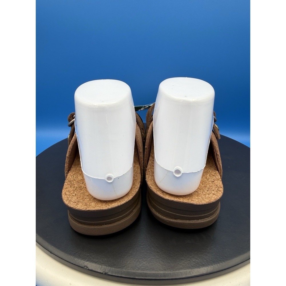 Reef Vista Serenity Womens Size 8 Chocolate Suede Slip On Clogs Mule CJ8896 NEW - Picture 7 of 11